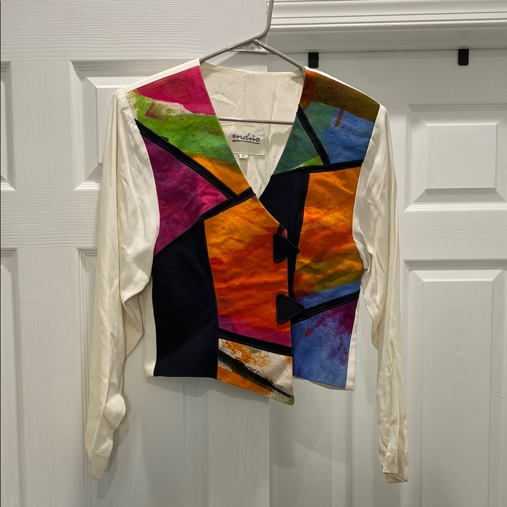 Endless Colorful Patchwork Vest